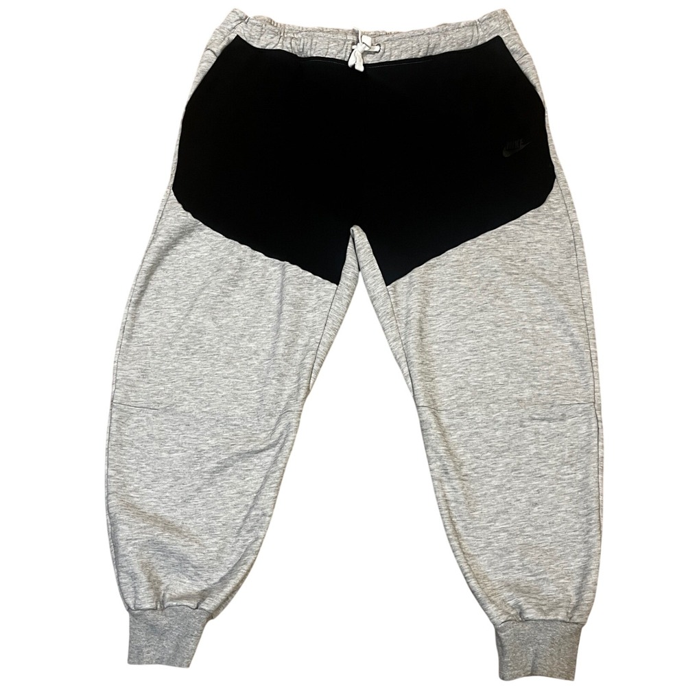Nike Sportswear Tech Fleece Joggers 3XL Grey Black Colorblock Pants CU4495-063